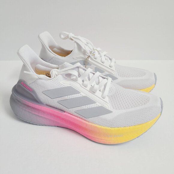NEW Adidas Ultraboost 5X Running Shoes IH0636 Size 10.5 Cloud White main image 6
